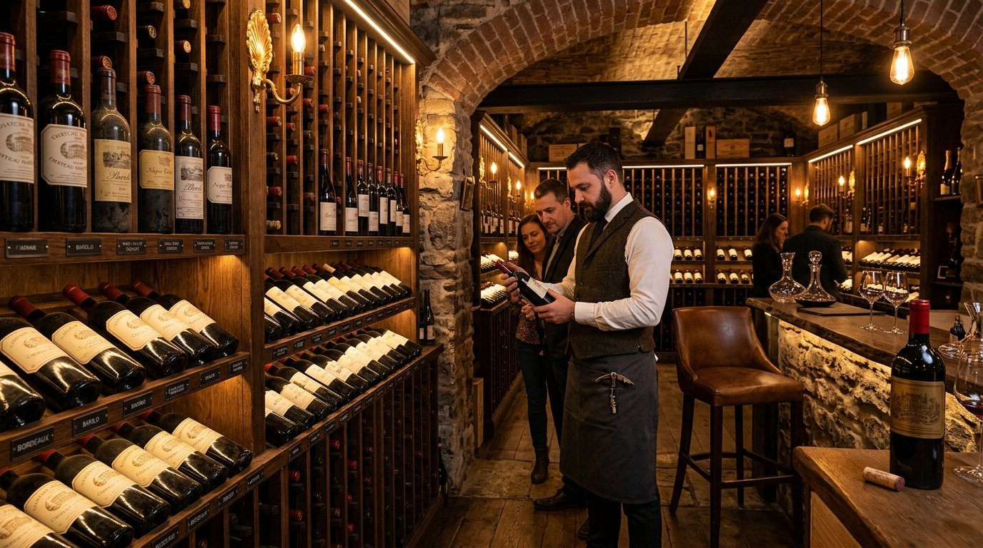 Prakash Wines Store Ambiance